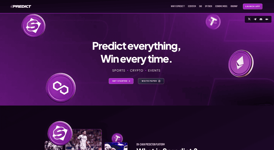 Site Vitrine Appli web3